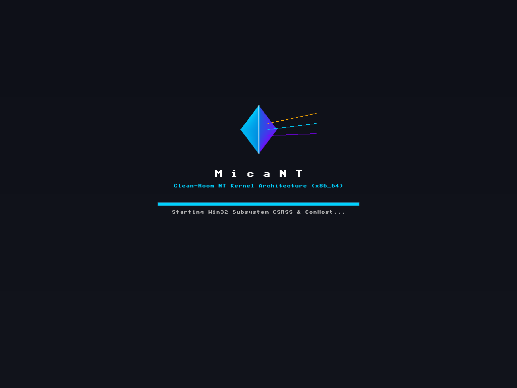 MicaNT UEFI Boot Splash